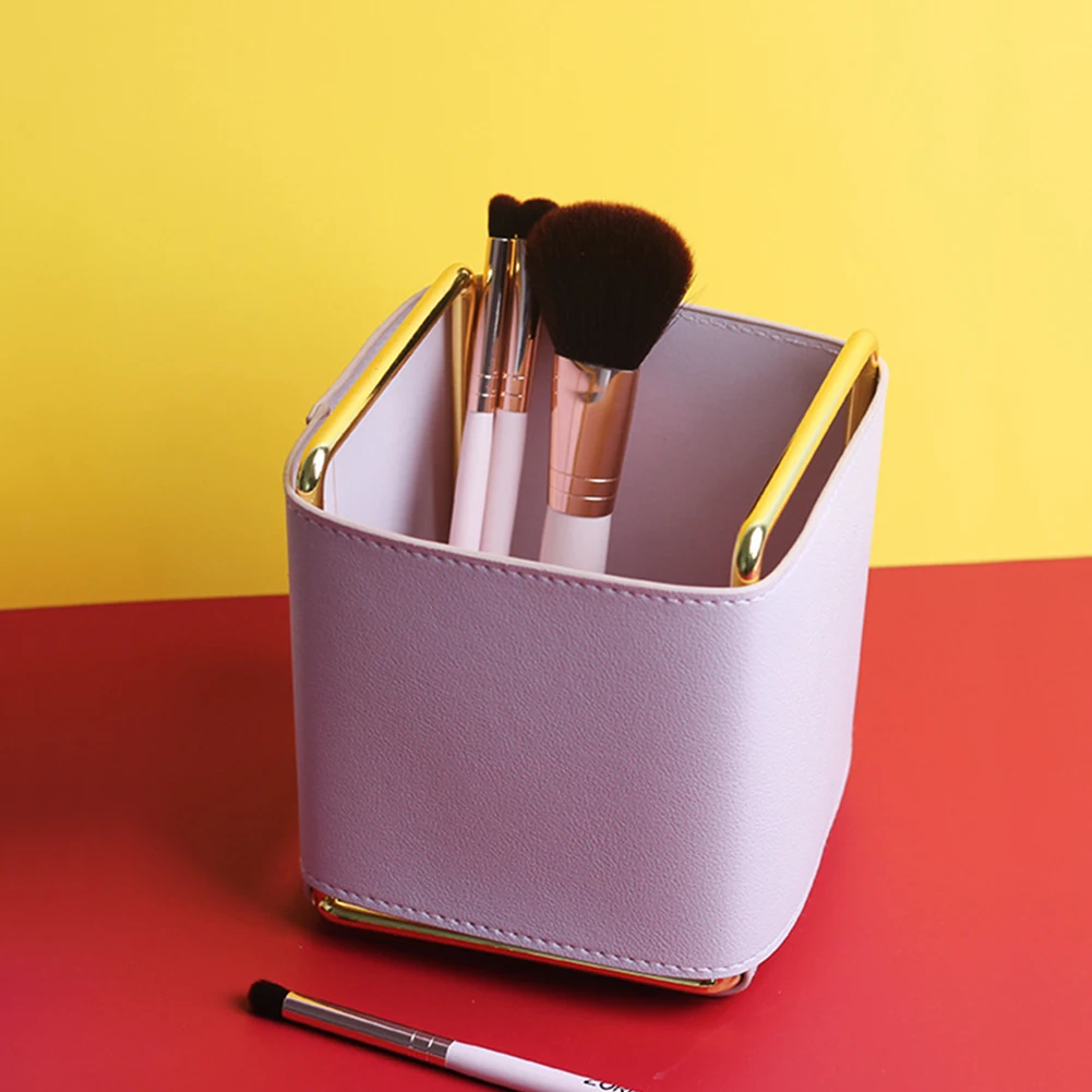 Portable Makeup Easy Clean For Students Stationery Storage Desk Organiser Leather Pen Holder Home Office Stand Multifunctional 
Portable Makeup Easy Clean For Students Stationery Storage Desk Organiser Leather Pen Holder Home Office Stand Multifunctional