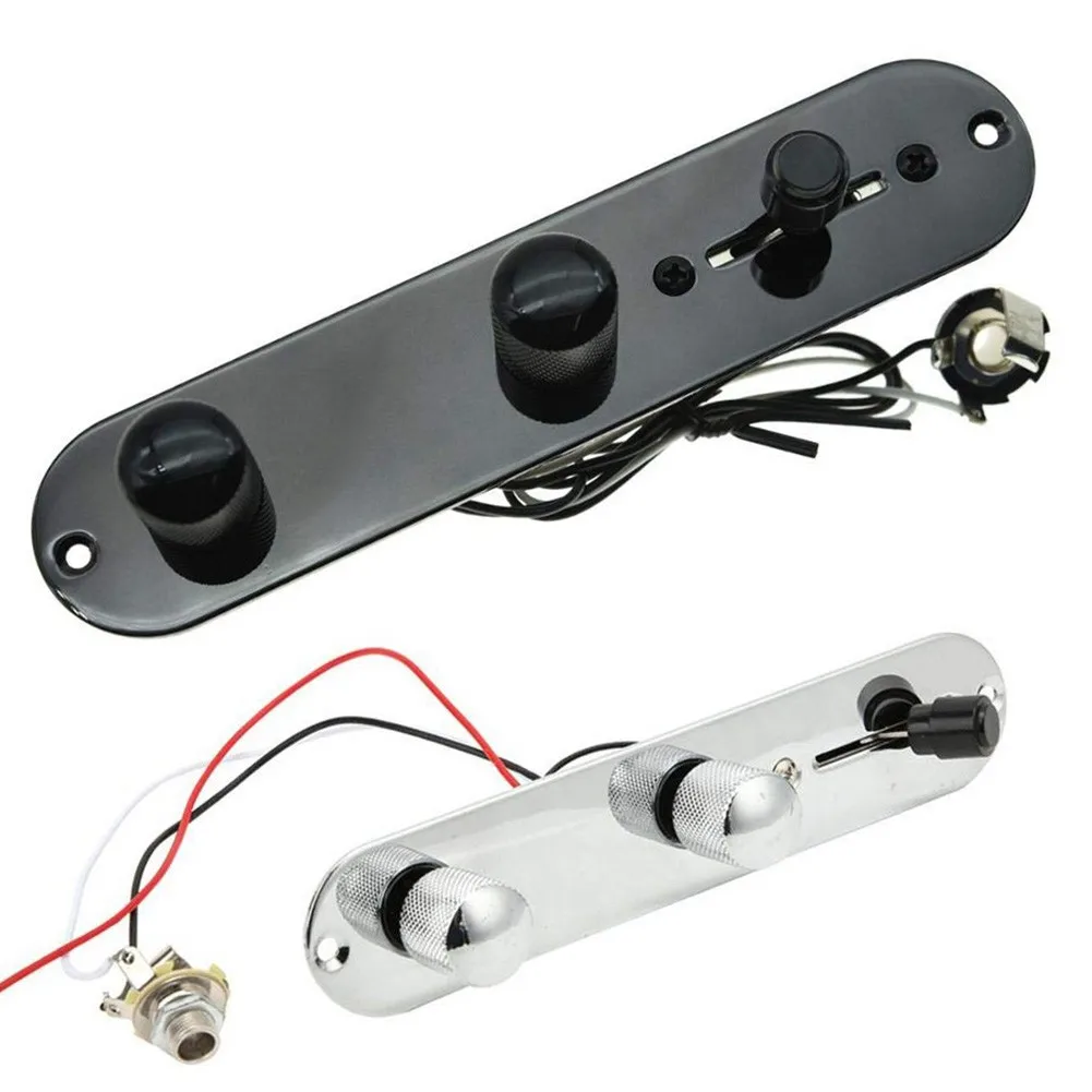 Electric Guitar Circuit Control Board Assembly Pre-wired Control Board 3 Way Switch Is Suitable For Telecaster Electric Guitar
Electric Guitar Circuit Control Board Assembly Pre-wired Control Board 3 Way Switch Is Suitable For Telecaster Electric Guitar