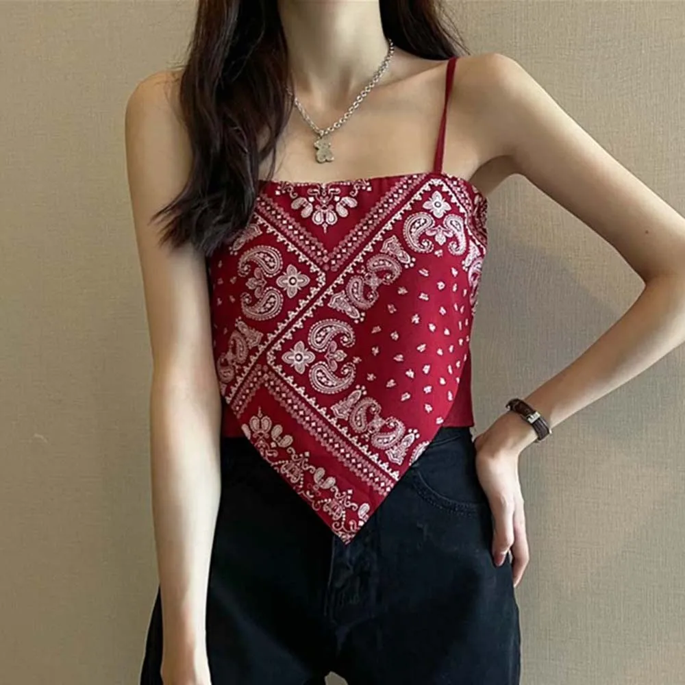 Womens Vintage Satin Corset Sexy Crop Tops Print Sexy Backless Camisole Bandana Tank Tops 2021 Summer Lady Sling Strap Club Vest
Womens Vintage Satin Corset Sexy Crop Tops Print Sexy Backless Camisole Bandana Tank Tops 2021 Summer Lady Sling Strap Club Vest