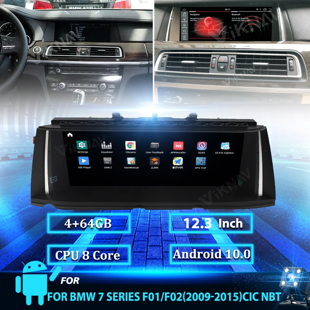 Android 10.0 Car Radio For BMW 7 Series F01/F02CIC NBT 2009-2015 GPS Navigation DVD Multimedia Player
Android 10.0 Car Radio For BMW 7 Series F01/F02CIC NBT 2009-2015 GPS Navigation DVD Multimedia Player