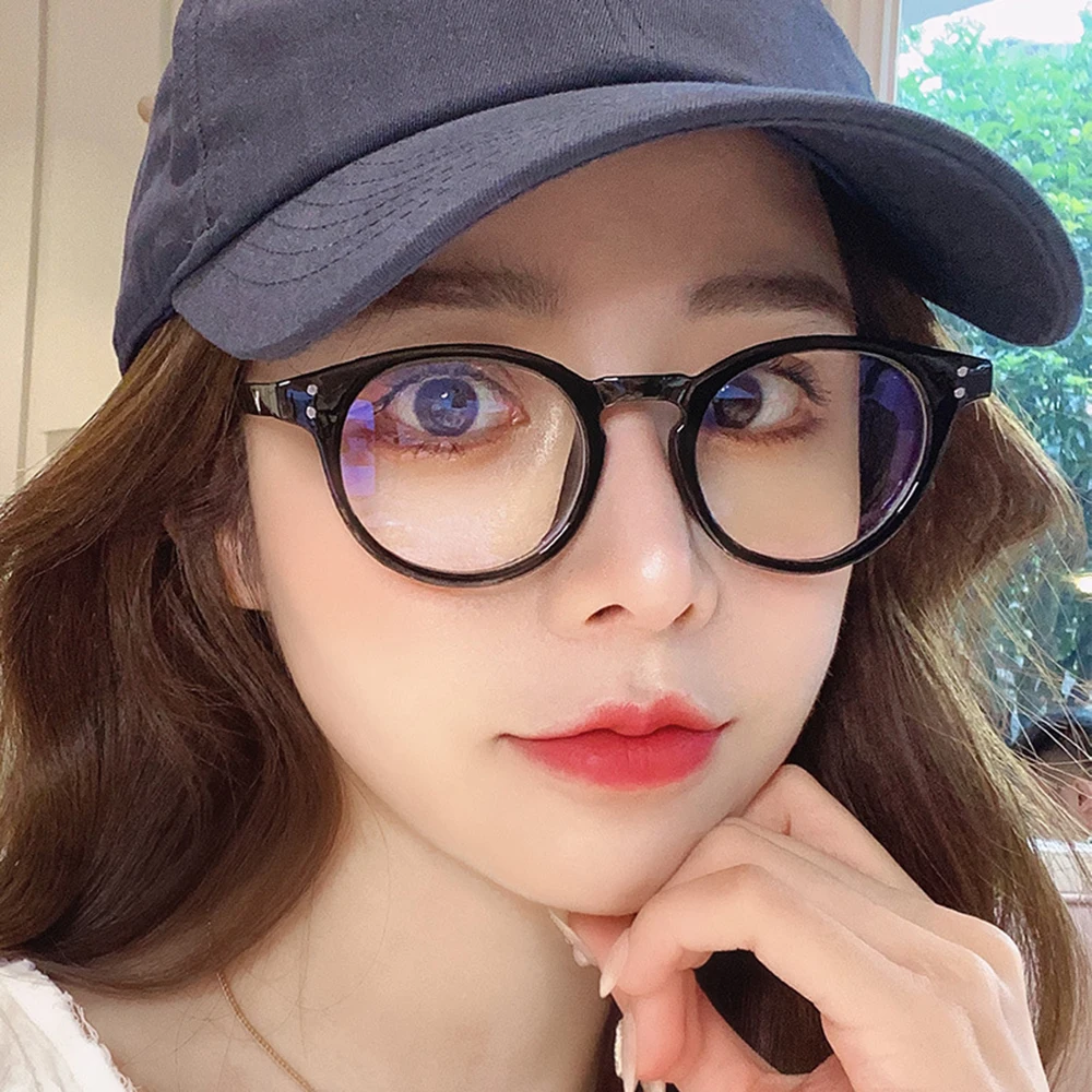 Round Eyeglasses For Women Men Computer Anti Blue Light Glasses Frames Transparent Optical Fake Eyeglass Myopia Frame
Round Eyeglasses For Women Men Computer Anti Blue Light Glasses Frames Transparent Optical Fake Eyeglass Myopia Frame