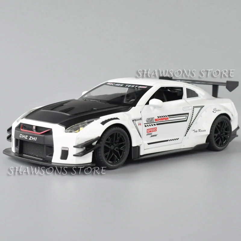 1:24 Scale Diecast Metal Model Car Toys GTR GT-R R35 Miniature Replica Pull Back With Sound & Light
1:24 Scale Diecast Metal Model Car Toys GTR GT-R R35 Miniature Replica Pull Back With Sound & Light