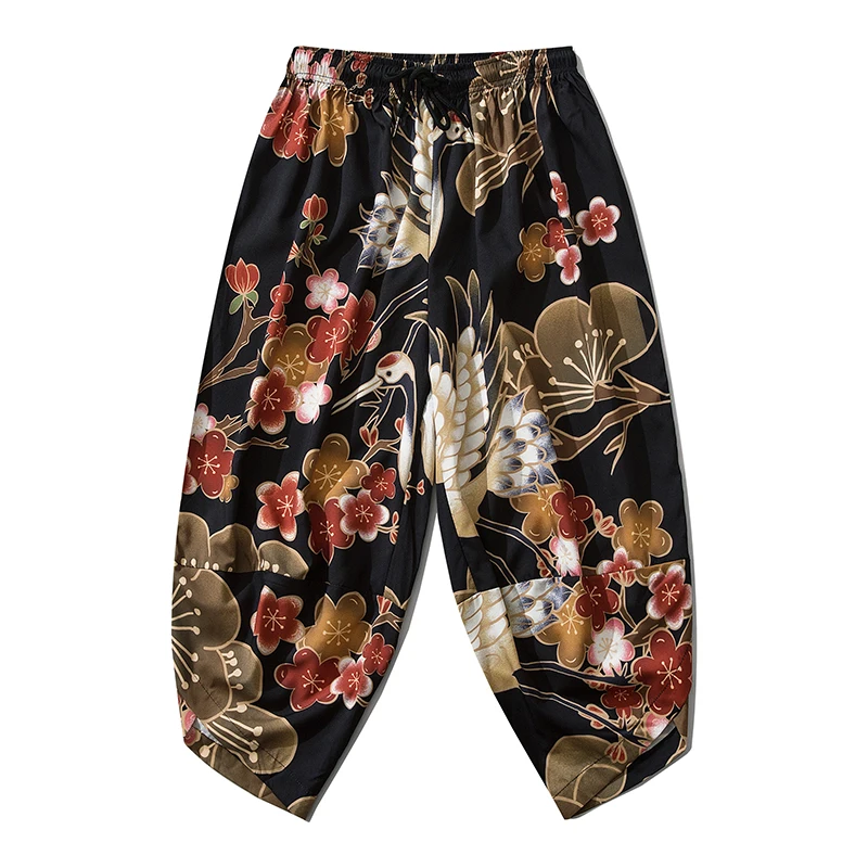 Oriental Style Japanese Hip-hop Casual Loose Pants Trousers Joggers Men Women Streetwear Sport Pantalon
Oriental Style Japanese Hip-hop Casual Loose Pants Trousers Joggers Men Women Streetwear Sport Pantalon
