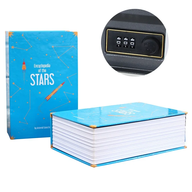 Password Box Safe Simulation Book Mini Home Password Code Safe Saving Pot Storage Box Craft Piggy Bank Model Ornament
Password Box Safe Simulation Book Mini Home Password Code Safe Saving Pot Storage Box Craft Piggy Bank Model Ornament