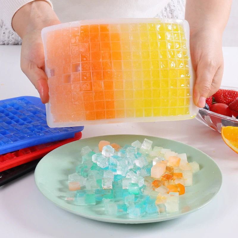 Фото 160 сетки силиконовые мини кубики льда легким спуском воды - купить