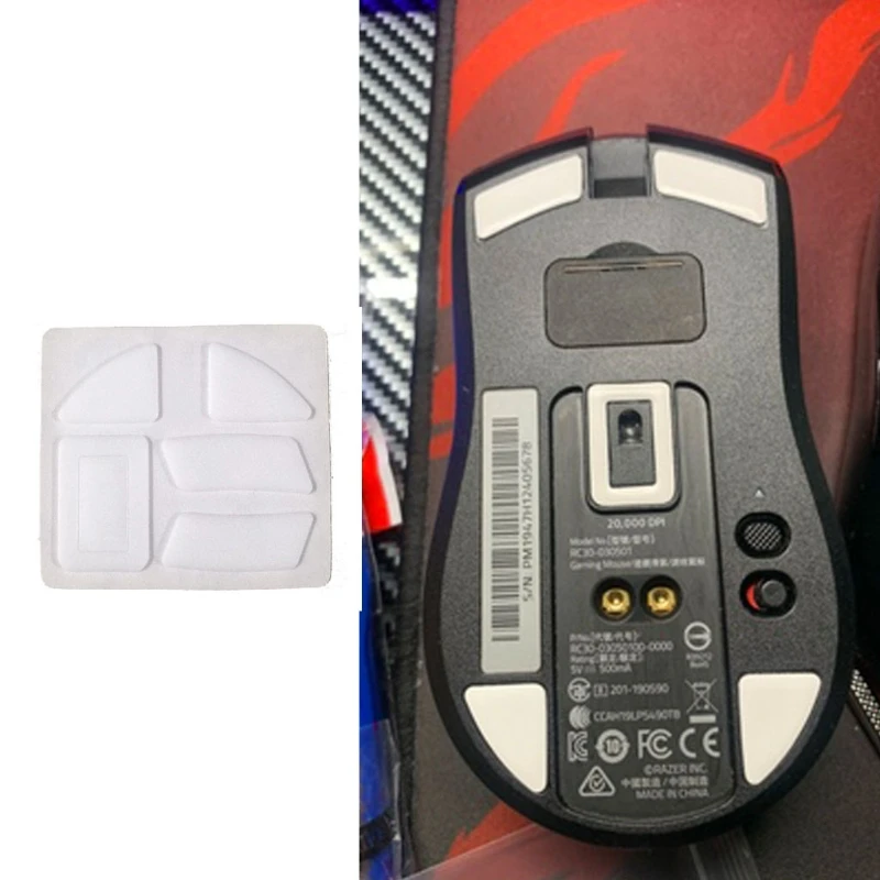 1 Pack Esports Tiger ICE Mouse Skates Feet for razer VIPER Ultimate Mouse Glides 
1 Pack Esports Tiger ICE Mouse Skates Feet for razer VIPER Ultimate Mouse Glides