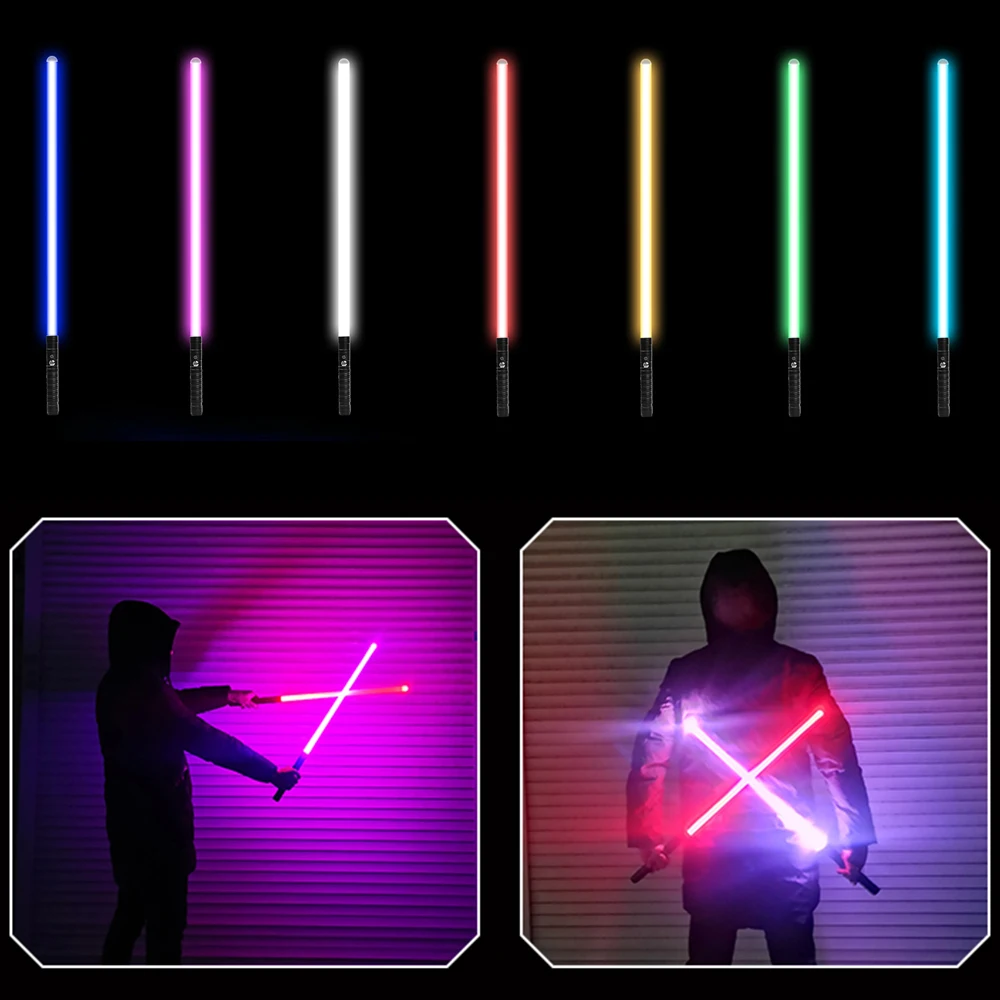 Outdoor Verlichting Metalen Lightsaber Luke Light Saber Kracht Dueling Oplaadbare Kleur Veranderende Geluid Foc Handvat Zwaarden
Outdoor Verlichting Metalen Lightsaber Luke Light Saber Kracht Dueling Oplaadbare Kleur Veranderende Geluid Foc Handvat Zwaarden