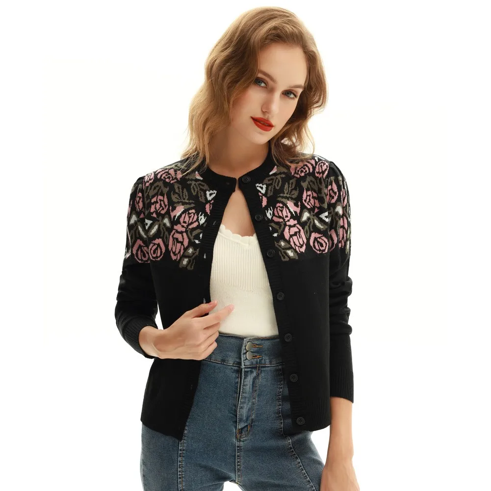 Belle Poque Women Floral Patchwork Cardigan Sweater Long Sleeve Button-up Knitwear Fashion Warm Ladies Clothes Female Tops Coat
Belle Poque Women Floral Patchwork Cardigan Sweater Long Sleeve Button-up Knitwear Fashion Warm Ladies Clothes Female Tops Coat