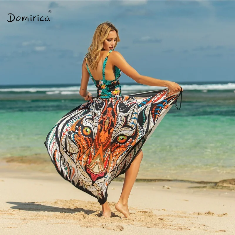 Animal Print Shawl Skirt Anti-sei Bech Dress Swimsuit Outer Lining Cross Wear Irregular Suspender Bathing Suit Cover Ups Woman
Animal Print Shawl Skirt Anti-sei Bech Dress Swimsuit Outer Lining Cross Wear Irregular Suspender Bathing Suit Cover Ups Woman