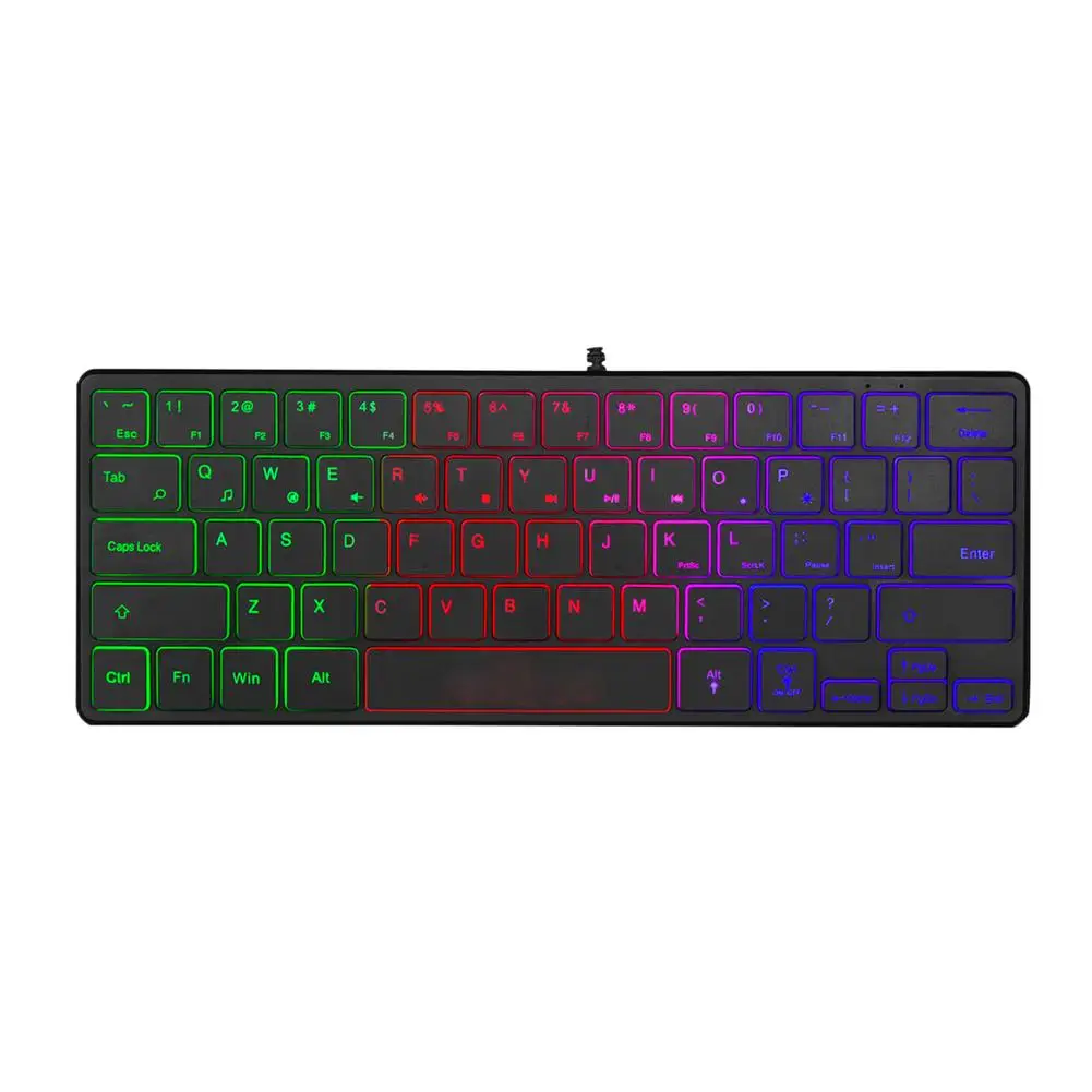Проводная игровая клавиатура RGB, модная ультратонкая Бесшумная USB-клавиатура, водонепроницаемая для настольных ПК, ноутбуков, геймеров
Проводная игровая клавиатура RGB, модная ультратонкая Бесшумная USB-клавиатура, водонепроницаемая для настольных ПК, ноутбуков, геймеров
