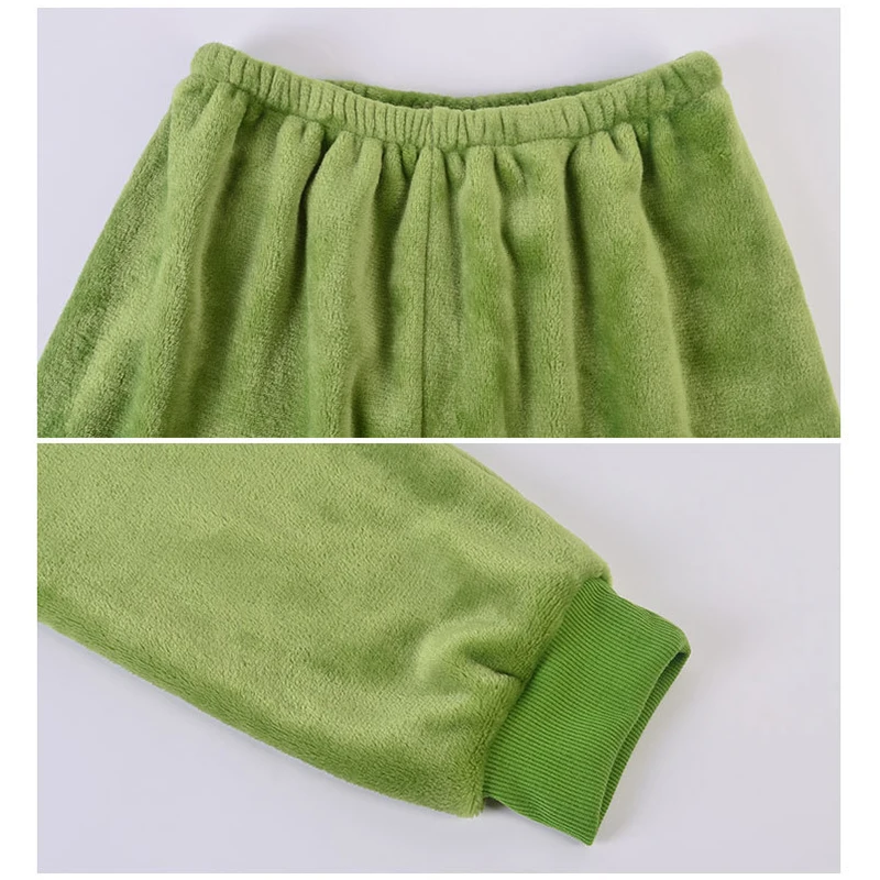 Winter Warm Avocado Pajamas Set for Women 100% Velvet Green Silk Flannel Nightwear Atoff Home Satin Soft Plush Sleepwear
Winter Warm Avocado Pajamas Set for Women 100% Velvet Green Silk Flannel Nightwear Atoff Home Satin Soft Plush Sleepwear
