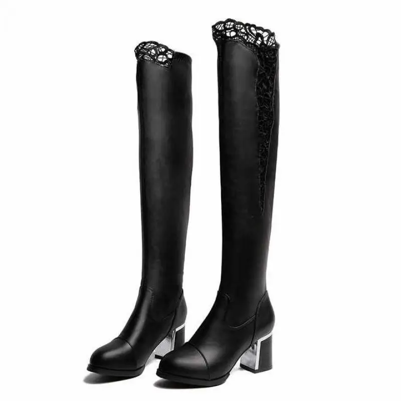 Женские лакированные сапоги выше колена, высокие сапоги из лакированной кожи, на шнуровке, на высоком каблуке
Женские лакированные сапоги выше колена, высокие сапоги из лакированной кожи, на шнуровке, на высоком каблуке