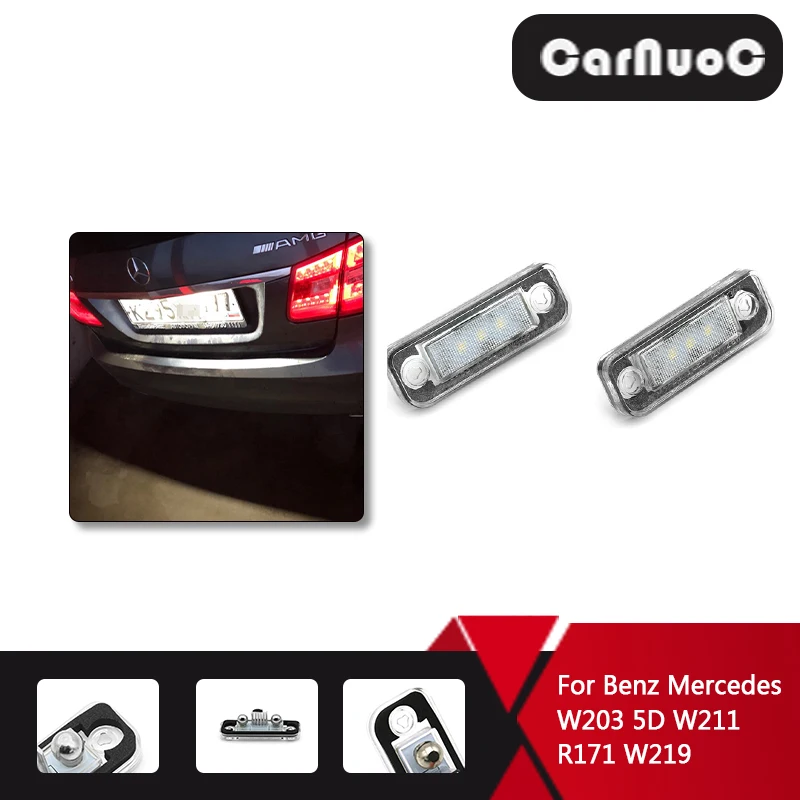 2 шт. автомобильный светильник номерного знака для Benz E-CLASS W211 4D 5D 2003-200912v аксессуары
2 шт. автомобильный светильник номерного знака для Benz E-CLASS W211 4D 5D 2003-200912v аксессуары