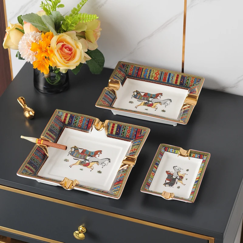 Cigars Ashtrays Home Table Decor Classic Patterns Porcelain Three Size Desk Accessories Gift For Boyfriend Large Size 1PCS
Cigars Ashtrays Home Table Decor Classic Patterns Porcelain Three Size Desk Accessories Gift For Boyfriend Large Size 1PCS