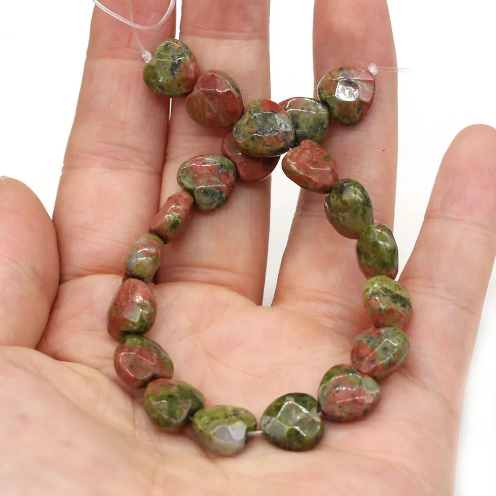 Faceted Beads Natural Agates Bead Heart Shape DIY for Jewelry Making Necklace Bracelet Women Gift Size 15x15x7mm Length 20cm
Faceted Beads Natural Agates Bead Heart Shape DIY for Jewelry Making Necklace Bracelet Women Gift Size 15x15x7mm Length 20cm