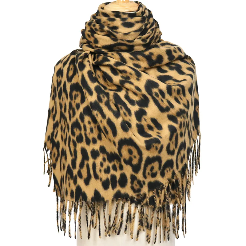 Winter Thick Scarf for Lady Women Blanket Tassel Lady Shawls and Wrap Soft Leopard Print Cashmere Scarves Pashmina Foulard
Winter Thick Scarf for Lady Women Blanket Tassel Lady Shawls and Wrap Soft Leopard Print Cashmere Scarves Pashmina Foulard