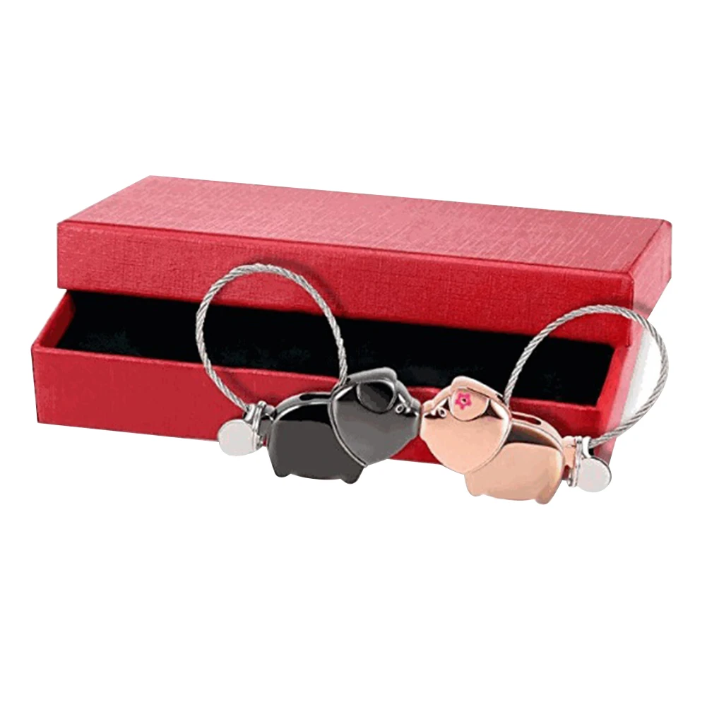 2pcs Sweet Kiss Piggies Keychain with Magnetism Cute Kiss Pigs Couple Keychain Valentine's Love Christmas Gifts
2pcs Sweet Kiss Piggies Keychain with Magnetism Cute Kiss Pigs Couple Keychain Valentine's Love Christmas Gifts