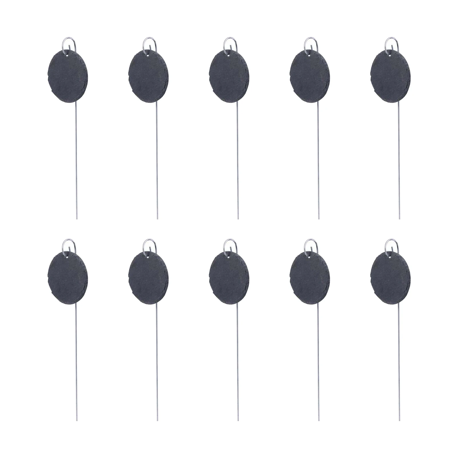 10pcs Nursery Pot Reusable Ornaments Plant Labels Weatherproof Herbs Flowers Natural Slate Hanging Tags Seedling Garden Markers
10pcs Nursery Pot Reusable Ornaments Plant Labels Weatherproof Herbs Flowers Natural Slate Hanging Tags Seedling Garden Markers