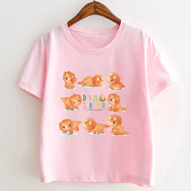 New Summer Childrens T-shirt Ferocious Dinosaur Animal Printed Boy Short Sleeve T-shirt 4-14T Plus Size Tees Children Girls Tops
New Summer Childrens T-shirt Ferocious Dinosaur Animal Printed Boy Short Sleeve T-shirt 4-14T Plus Size Tees Children Girls Tops