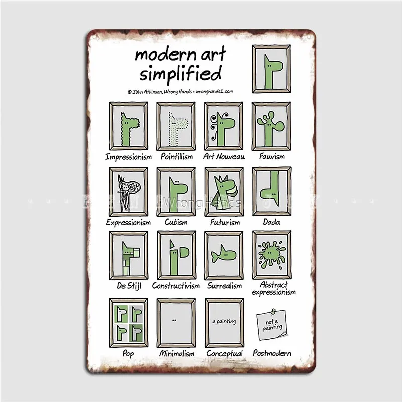 Modern Art Simplified Metal Sign Pub Living Room Decoration Plaques Tin Sign Posters
Modern Art Simplified Metal Sign Pub Living Room Decoration Plaques Tin Sign Posters