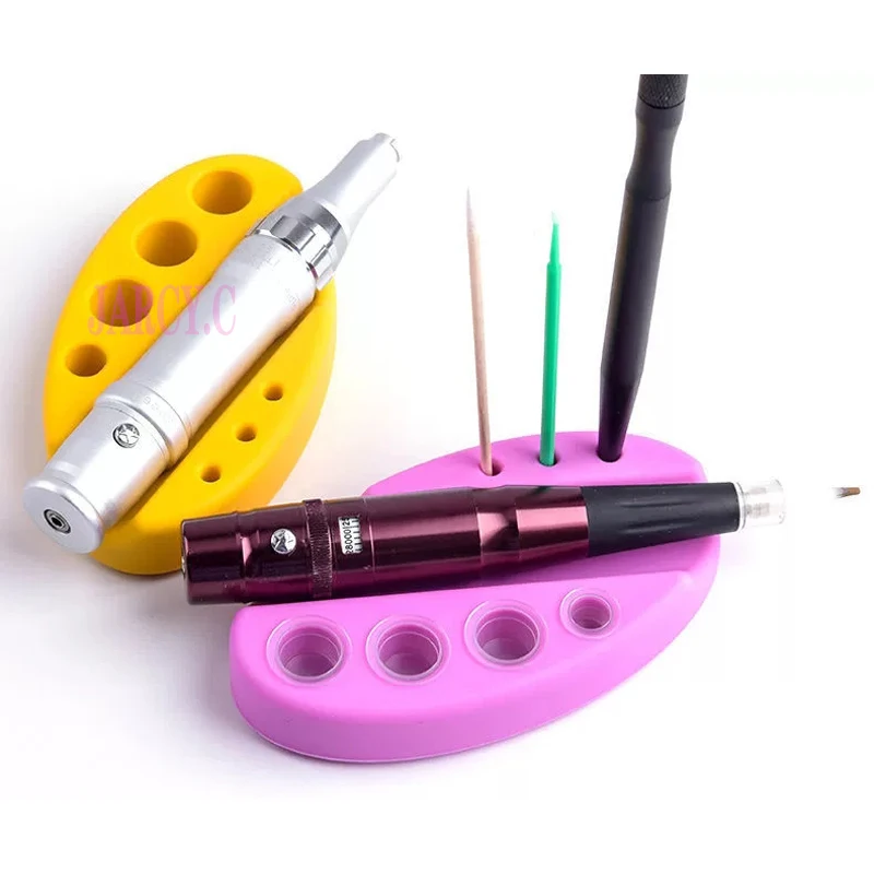 5pcs Oval Silicone Tattoo Pen Holder Stand For Tattoo Ink Pigment Cup for Tattoo Tool Pen Eyebrow Makeup Machine Storage Tool
5pcs Oval Silicone Tattoo Pen Holder Stand For Tattoo Ink Pigment Cup for Tattoo Tool Pen Eyebrow Makeup Machine Storage Tool