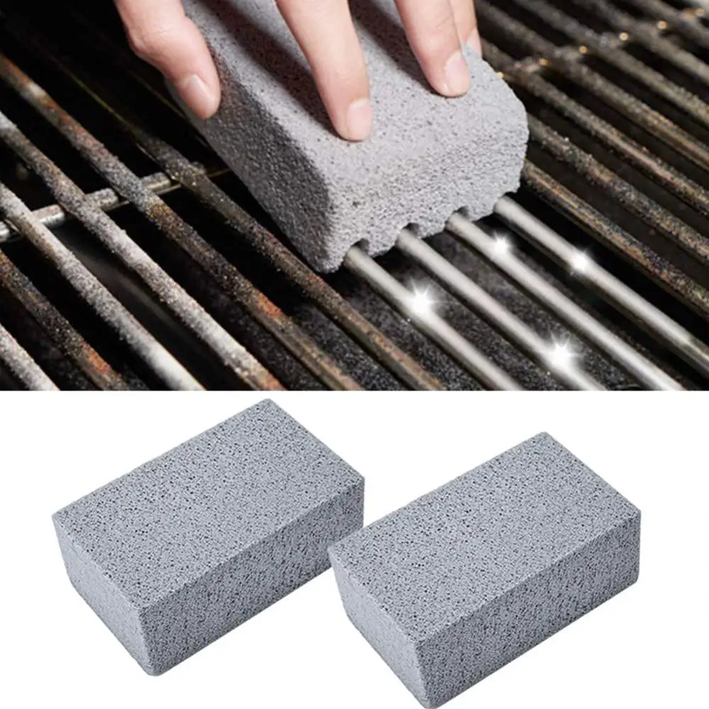 3Pcs BBQ Cleaning Stone Non Slip Handheld Grill Quickly Cleaner Brick Barbecue Scraper Griddle Removing Stains Brush
3Pcs BBQ Cleaning Stone Non Slip Handheld Grill Quickly Cleaner Brick Barbecue Scraper Griddle Removing Stains Brush