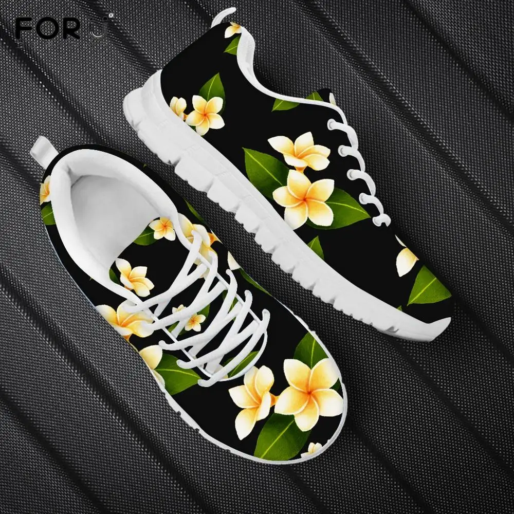 FORUDESIGNS Plumeria Flower Floral Pattern Shoes Women Brand Design Spring/Autumn Ladies Sneakes Casual Lightweight Footwear
FORUDESIGNS Plumeria Flower Floral Pattern Shoes Women Brand Design Spring/Autumn Ladies Sneakes Casual Lightweight Footwear