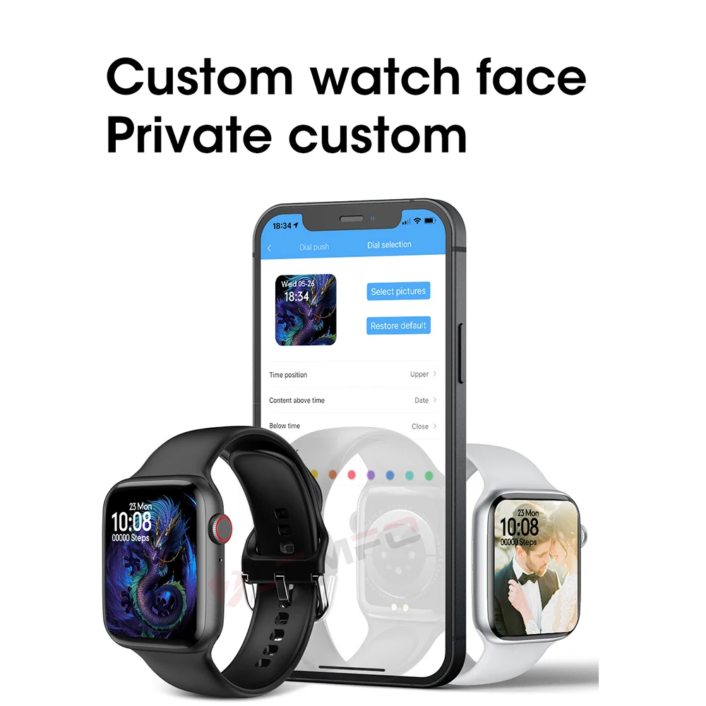 LEMFO W37 Smartwatch Iwo 13 Pro Bluetooth Call DIY Watch Face 320385 разрешение мониторинг упражнений