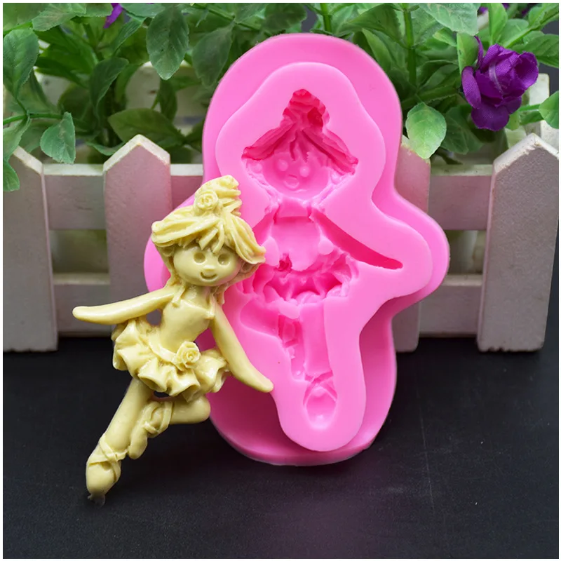 1pc DIY Elf Girl Dancing Partner Silicone Girl's Fondant Cream Cake Chocolate Mould Birthday Party Carnival Stencil
1pc DIY Elf Girl Dancing Partner Silicone Girl's Fondant Cream Cake Chocolate Mould Birthday Party Carnival Stencil