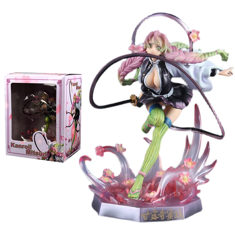 Demon Slayer Figure GK Kanroji Mitsuri Anime Figure Oversized Scenery Model Collection Action Toy Figure Toys for Children
Demon Slayer Figure GK Kanroji Mitsuri Anime Figure Oversized Scenery Model Collection Action Toy Figure Toys for Children