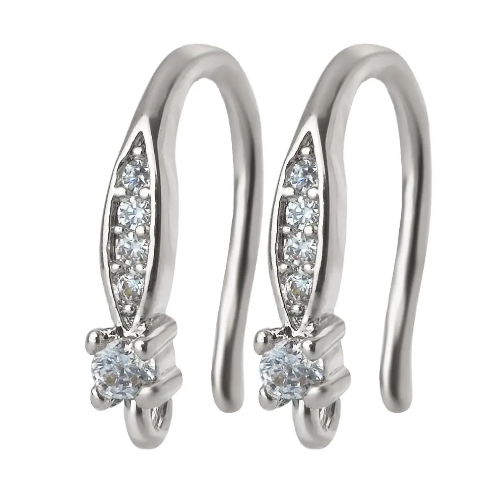 Peixin charm popular zircon earrings hooks women earrings jewelry making jewelry accessories DIY earrings jewelry findings
Peixin charm popular zircon earrings hooks women earrings jewelry making jewelry accessories DIY earrings jewelry findings