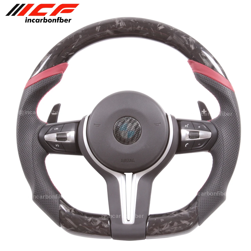 Рулевое колесо из углеродного волокна для BMW серии M 1 серии 2 серии F87 M2 F80 M3 F82 F83
Рулевое колесо из углеродного волокна для BMW серии M 1 серии 2 серии F87 M2 F80 M3 F82 F83