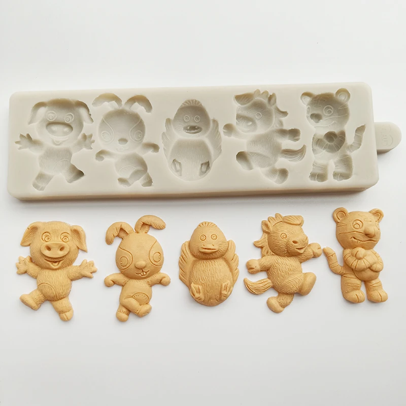 Minsunbak 3D свинка, кролик, курица силиконовая форма лошадь, тигр торт инструмент для украшения своими руками
Minsunbak 3D свинка, кролик, курица силиконовая форма лошадь, тигр торт инструмент для украшения своими руками