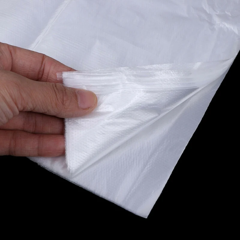 100pcs disposable plastic cleaning film pad transparent dust-proof anti-dust plastic film pad Home 
100pcs disposable plastic cleaning film pad transparent dust-proof anti-dust plastic film pad Home