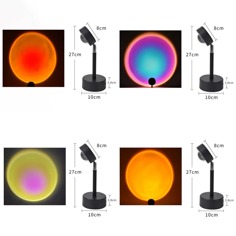 Home Decor Sunset USB Lamp Galaxy Projector Rainbow Atmosphere Rainbow Lamp Decoration for Bedroom Night Lights Background
Home Decor Sunset USB Lamp Galaxy Projector Rainbow Atmosphere Rainbow Lamp Decoration for Bedroom Night Lights Background