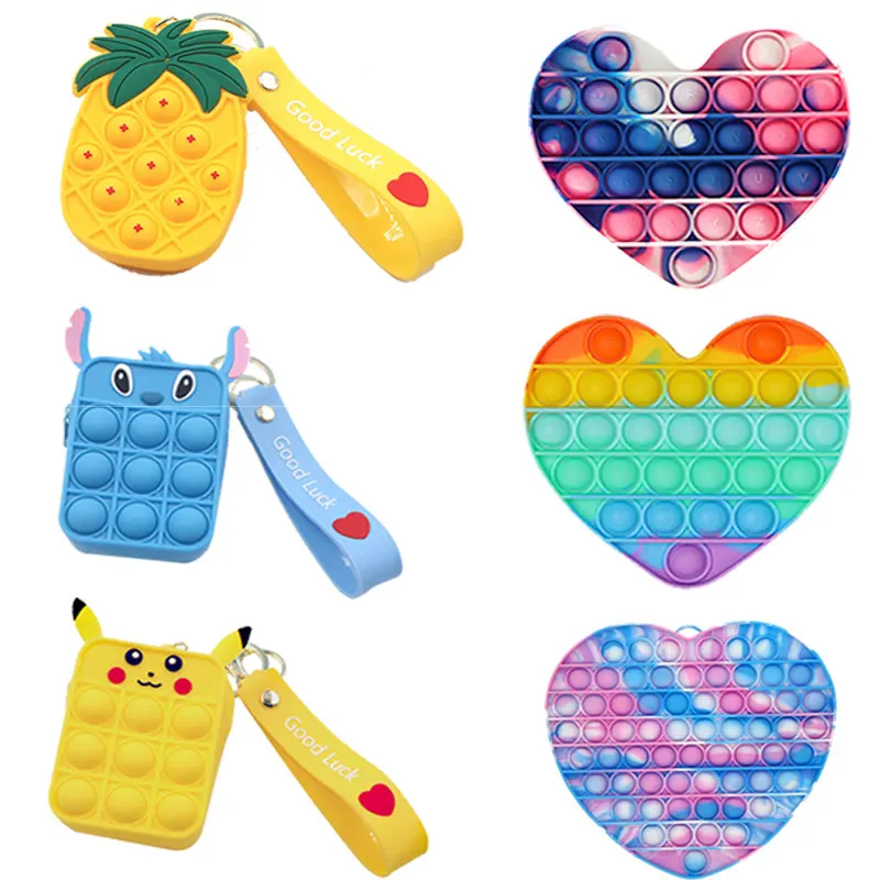 Funny Lot SizeToy Fidget Toys Push Bubble School Bag Board Pendant Hot Sale Adult Pop Decompression Toy Children Anti-Stress
Funny Lot SizeToy Fidget Toys Push Bubble School Bag Board Pendant Hot Sale Adult Pop Decompression Toy Children Anti-Stress