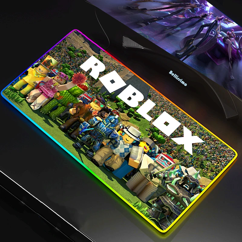Roblox Led Carpet Anime Mousepad LOGO Rgb Rug Gloway Mat for Office Table Extended XXL Mouse Pad Arge Desk Mat Desktop Computer
Roblox Led Carpet Anime Mousepad LOGO Rgb Rug Gloway Mat for Office Table Extended XXL Mouse Pad Arge Desk Mat Desktop Computer