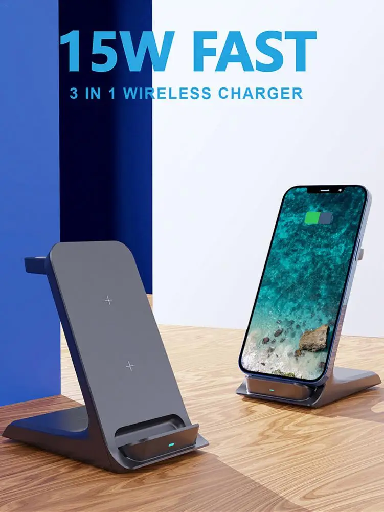 Three-in-one Wireless Fast Charging Mobile Phone Fast Charging Magnetic Wireless Car Charger Holder Mobile Phone Holder
Three-in-one Wireless Fast Charging Mobile Phone Fast Charging Magnetic Wireless Car Charger Holder Mobile Phone Holder
