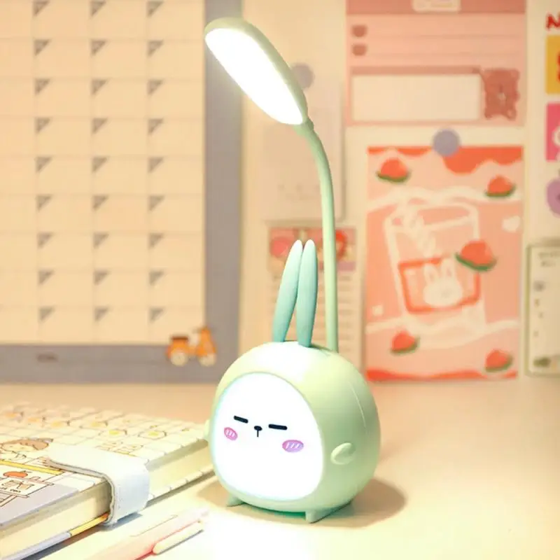 Portable LED Desk Lamp Foldable Cute Cartoon Light USB Recharge LED Reading Light Dormitory Eye Protective Colorful Night Light
Portable LED Desk Lamp Foldable Cute Cartoon Light USB Recharge LED Reading Light Dormitory Eye Protective Colorful Night Light