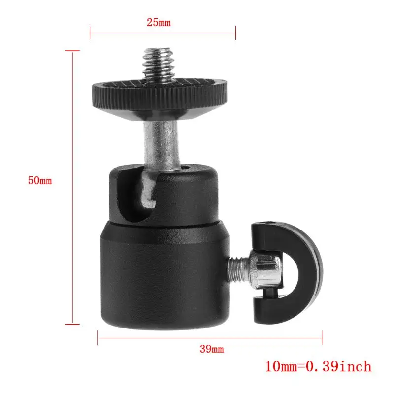 2021 New 1/4" Hot Shoe Mini Ball Head Flash Bracket Holder Mount Screw For Camera Tripod
2021 New 1/4" Hot Shoe Mini Ball Head Flash Bracket Holder Mount Screw For Camera Tripod