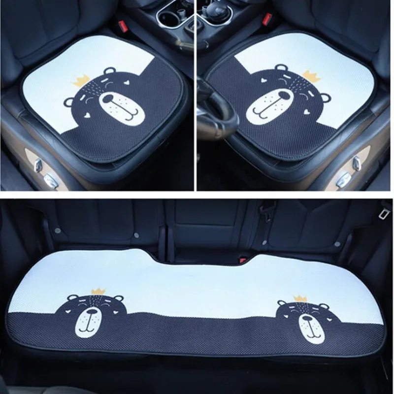 New High Quality 3D Breathable Mesh Cute Bear Four Seasons Car Interior Decoration Car Seat Cushion Covers Suite
New High Quality 3D Breathable Mesh Cute Bear Four Seasons Car Interior Decoration Car Seat Cushion Covers Suite