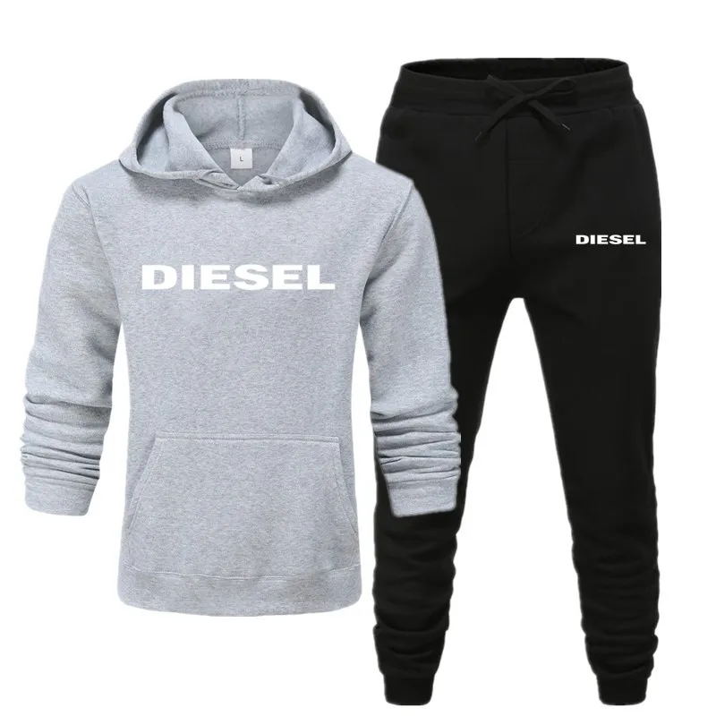 Fashion Casual Brand Diesel Men Women Sweatshirt Sweatpants 2 Pieces Set Male Hoodie Streetwear Hooded Tracksuit Sudadera Hombre
Fashion Casual Brand Diesel Men Women Sweatshirt Sweatpants 2 Pieces Set Male Hoodie Streetwear Hooded Tracksuit Sudadera Hombre