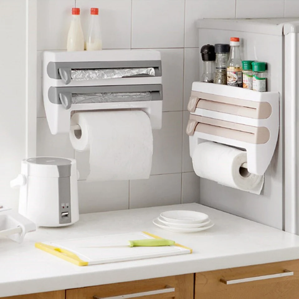 Household Kitchen Storage Box Rolling-Drawing Multifunctional Garbage Bag Roll Paper Preservation Bag Aluminum Paper Storage Box
Household Kitchen Storage Box Rolling-Drawing Multifunctional Garbage Bag Roll Paper Preservation Bag Aluminum Paper Storage Box