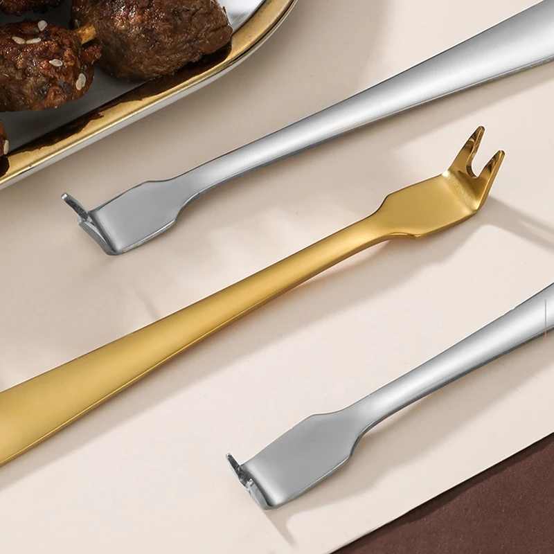 1pcs stainless steel meat fork, fruit fork, skewer, outdoor picnic meat skewers, BBQ hotel tableware barbecue accessories SSJ
1pcs stainless steel meat fork, fruit fork, skewer, outdoor picnic meat skewers, BBQ hotel tableware barbecue accessories SSJ