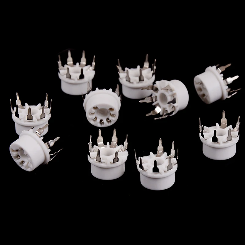 10pcs 7pin Plastic Vacuum PCB Mount Tube Socket Valve Base for B&W Picture Tubes Vintage Audio AMP DIY
10pcs 7pin Plastic Vacuum PCB Mount Tube Socket Valve Base for B&W Picture Tubes Vintage Audio AMP DIY