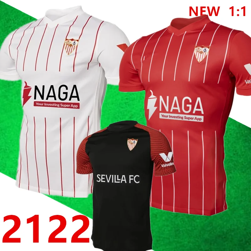 21 22 FC Sevilla Soccer Jersey 2021 2022 EVER BANEGA EN-NESYRI NAVAS DE JONG EL HAD ball Shirt Men kids camiset Player version
21 22 FC Sevilla Soccer Jersey 2021 2022 EVER BANEGA EN-NESYRI NAVAS DE JONG EL HAD ball Shirt Men kids camiset Player version