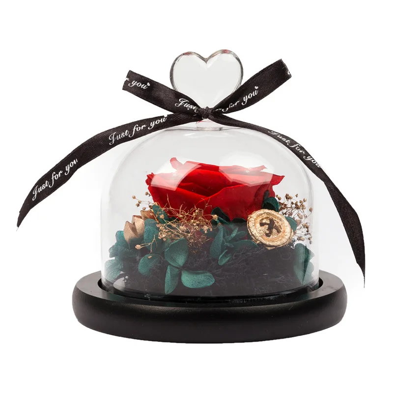 2022NEW Eternal flower glass cover new love eternal preservation rose Valentine's Day birthday gift eternal flower gift
2022NEW Eternal flower glass cover new love eternal preservation rose Valentine's Day birthday gift eternal flower gift