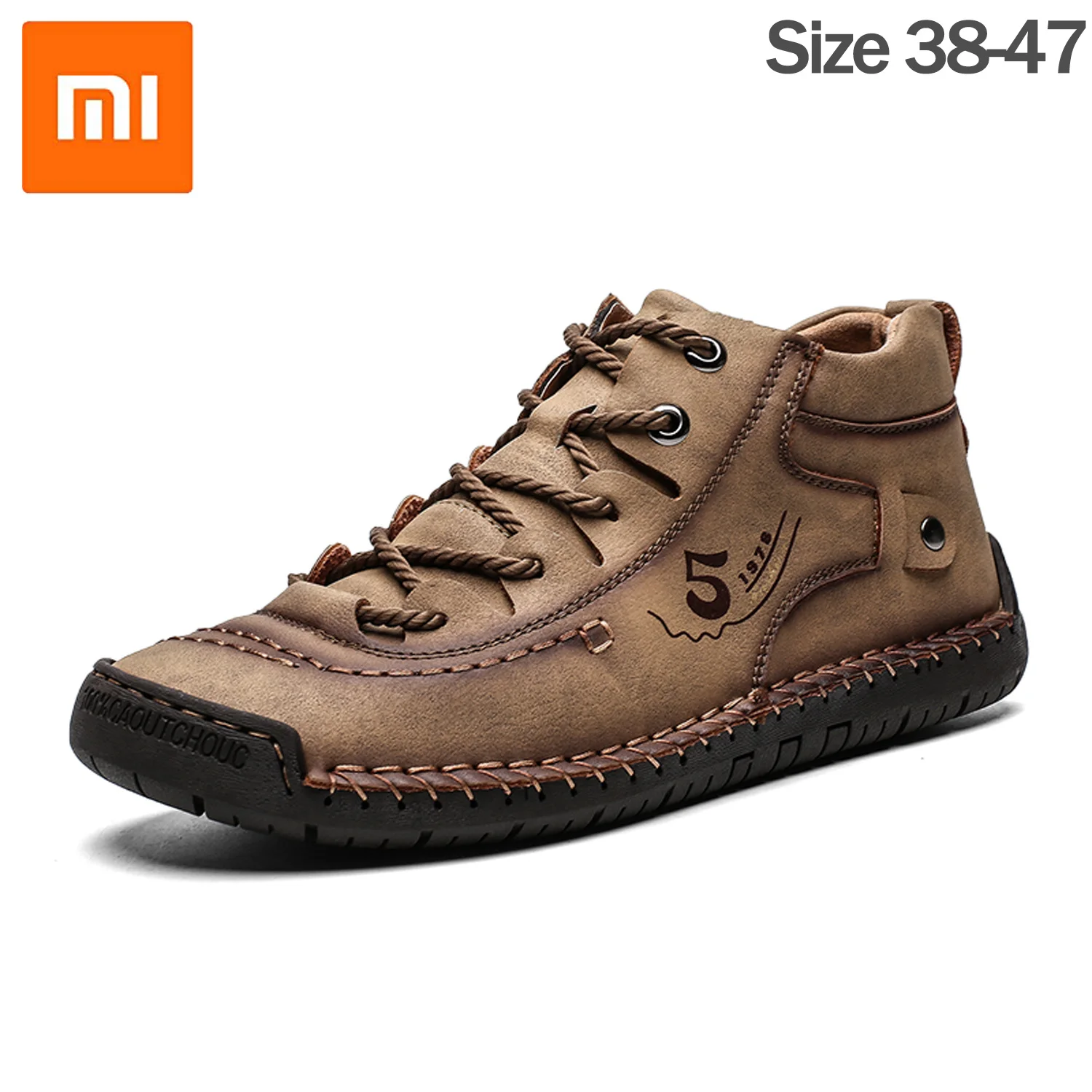 Xiaomi Men Leather Boots Men's Warm Fur Snow Boots Winter Shoes High Quality Split Leather Comfortable Ankle Men Warm Boots 48
Xiaomi Men Leather Boots Men's Warm Fur Snow Boots Winter Shoes High Quality Split Leather Comfortable Ankle Men Warm Boots 48