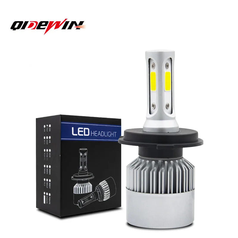 Auto LED Headlight Bulbs S2 H4 H3 H7 9005 9006 H13 36W 8000LM 6000K COB Chip Led Headlamp Car Lights Accessories
Auto LED Headlight Bulbs S2 H4 H3 H7 9005 9006 H13 36W 8000LM 6000K COB Chip Led Headlamp Car Lights Accessories