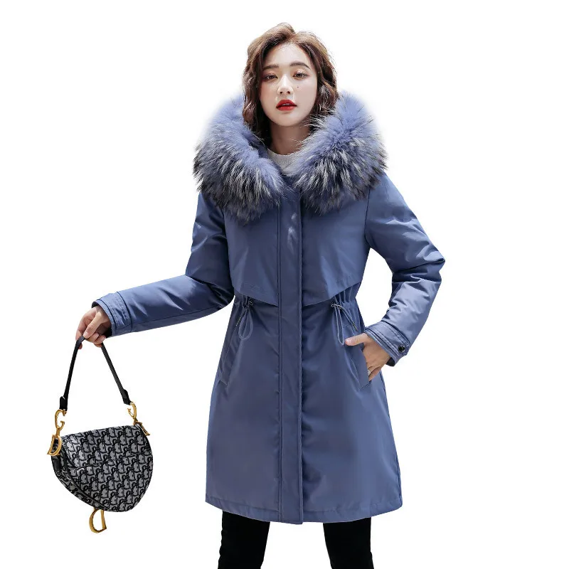 Women Winter Thick Jacket Wool Liner Parkas Warm Mid-Long Jackets Hooded Parka Fur Inside Cotton Coat Female Plus size Y455
Women Winter Thick Jacket Wool Liner Parkas Warm Mid-Long Jackets Hooded Parka Fur Inside Cotton Coat Female Plus size Y455